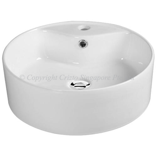 Crizto Round Counter Top Artistic Basin