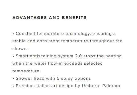 Ariston Aures Smart Round RMC33 Instant Water Heaters - Image 8
