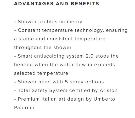 Ariston Aures Luxury ST33 Instant Water Heaters - Image 5