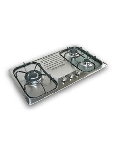 Tecno TZ 683TRSV Stainless Steel Cooker Hob