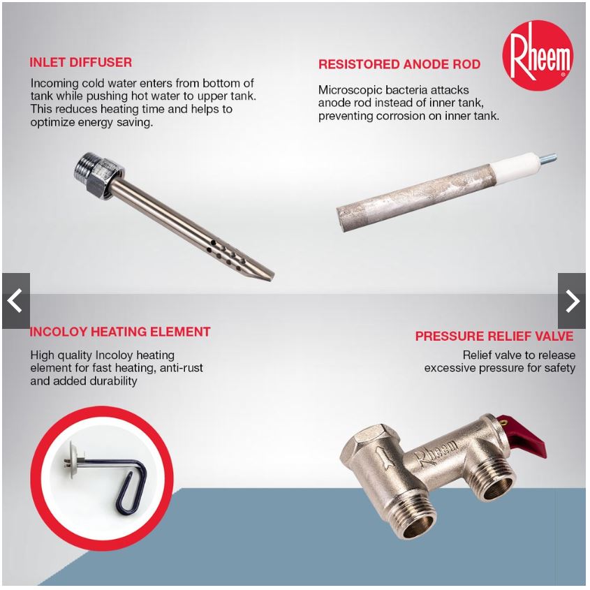 Rheem 20L RFA Classic Plus Electric Storage Water Heater(RFA-20) - Image 7