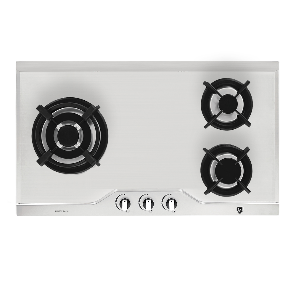 EF EFH 3762 TN VSB BUILT-IN GAS HOB|STAINLESS STEEL|BATTERY IGNITION|
