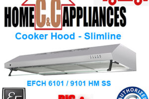 EF EFCH  9101 HM SS Cooker Hood - Slimline | DUAL MOTORS|