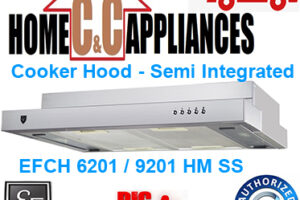 EF EFCH 6201-HM SS / EFCH 9201-HM SS Cooker Hood - Semi Integrated |DUAL MOTORS|