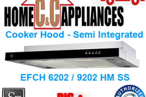 EF EFCH 6202-HM SS / EFCH 9202-HM SS Cooker Hood - Semi Integrated |Dual Motors|