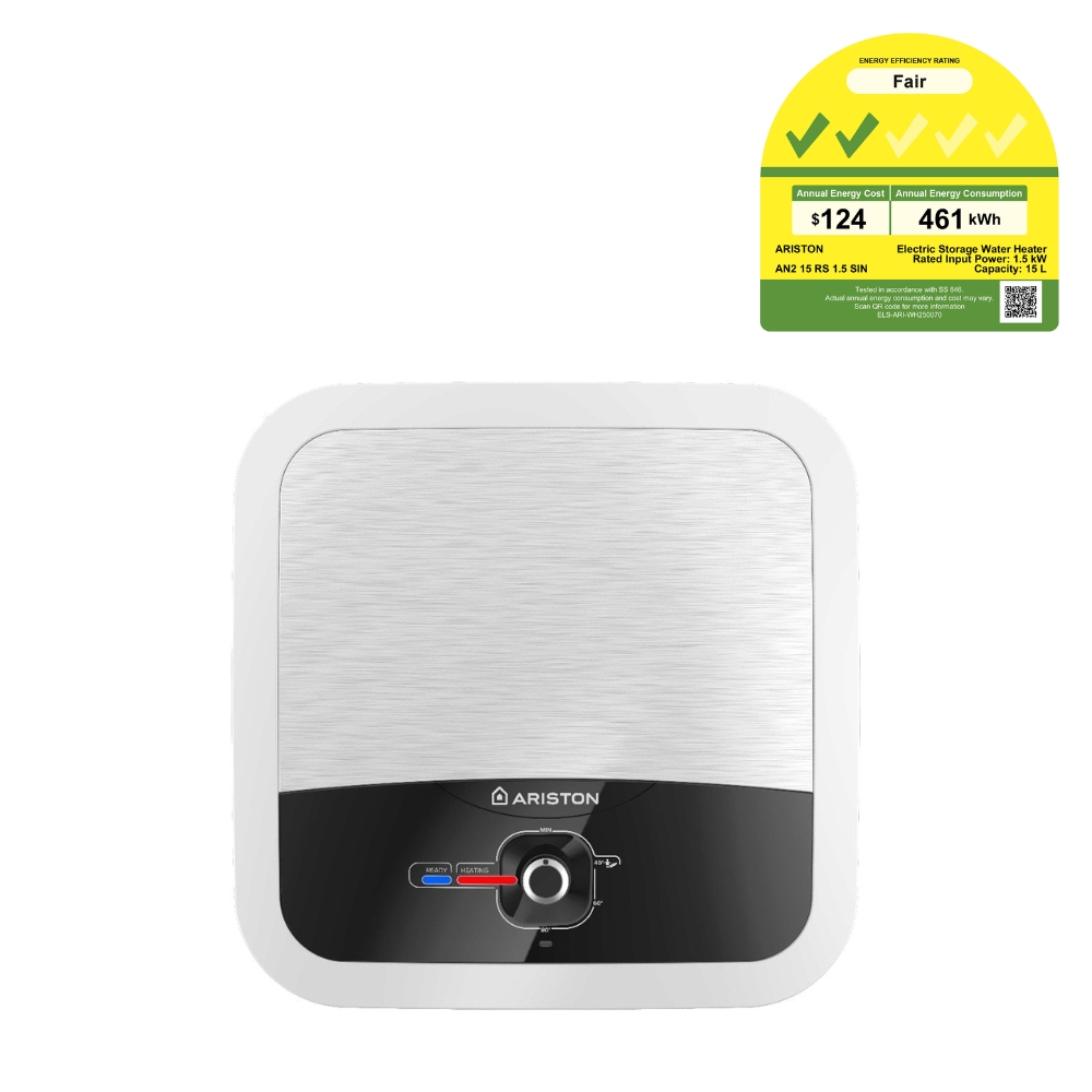 Ariston ANDRIS 2 RS 15 Storage Water Heater ( 15 Liters ) / FREE Express Delivery - Image 9