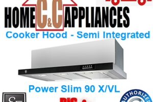 EF Power Slim 90 X/VL Cooker Hood - Semi Integrated | FREE DELIVERY |