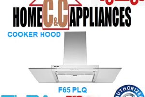 ELBA F65 PLQ 90cm Chimney Hood | 1200m3/h | Single Motor | 3 Speed control | FREE DELIVERY|