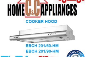 ELBA EBCH 201/60 HM | EBCH 201/90 HM COOKER HOOD | Conventional Hood | 580m3/h | S/Steel |