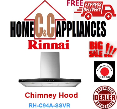 RINNAI RH-C94A-SSVR Chimney Hood | Electronic Touch Control | MULTI BRAND | MULTI MODELS |