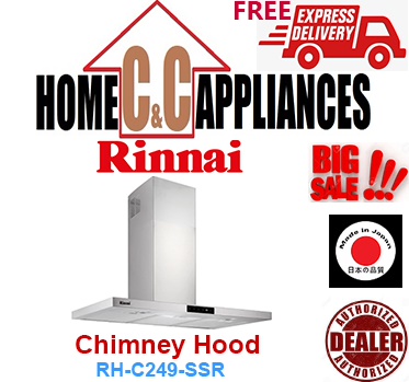 RINNAI RH-C249-SSR Chimney Hood | LED Touch Control | MULTI BRAND | MULTI MODELS |