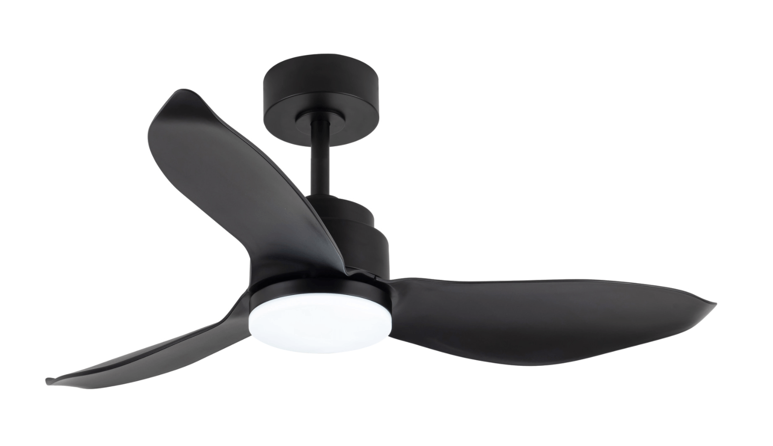Aero Air AA320 46″ Ceiling Fan With Dimmable 24W Tri Tone LED, Available In Black And White