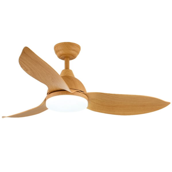 Bestar Raptor ceiling fan with light 33/38/48 inch dc motor with 3 tone led light and remote control and installation , black , wood, white - Image 2
