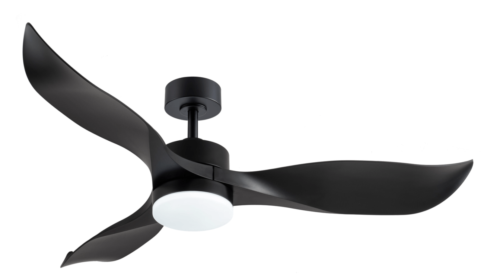 Aeroair AA120 42" Black/White DC Motor Ceiling Fan 3 Blades with 3 Tone LEDs