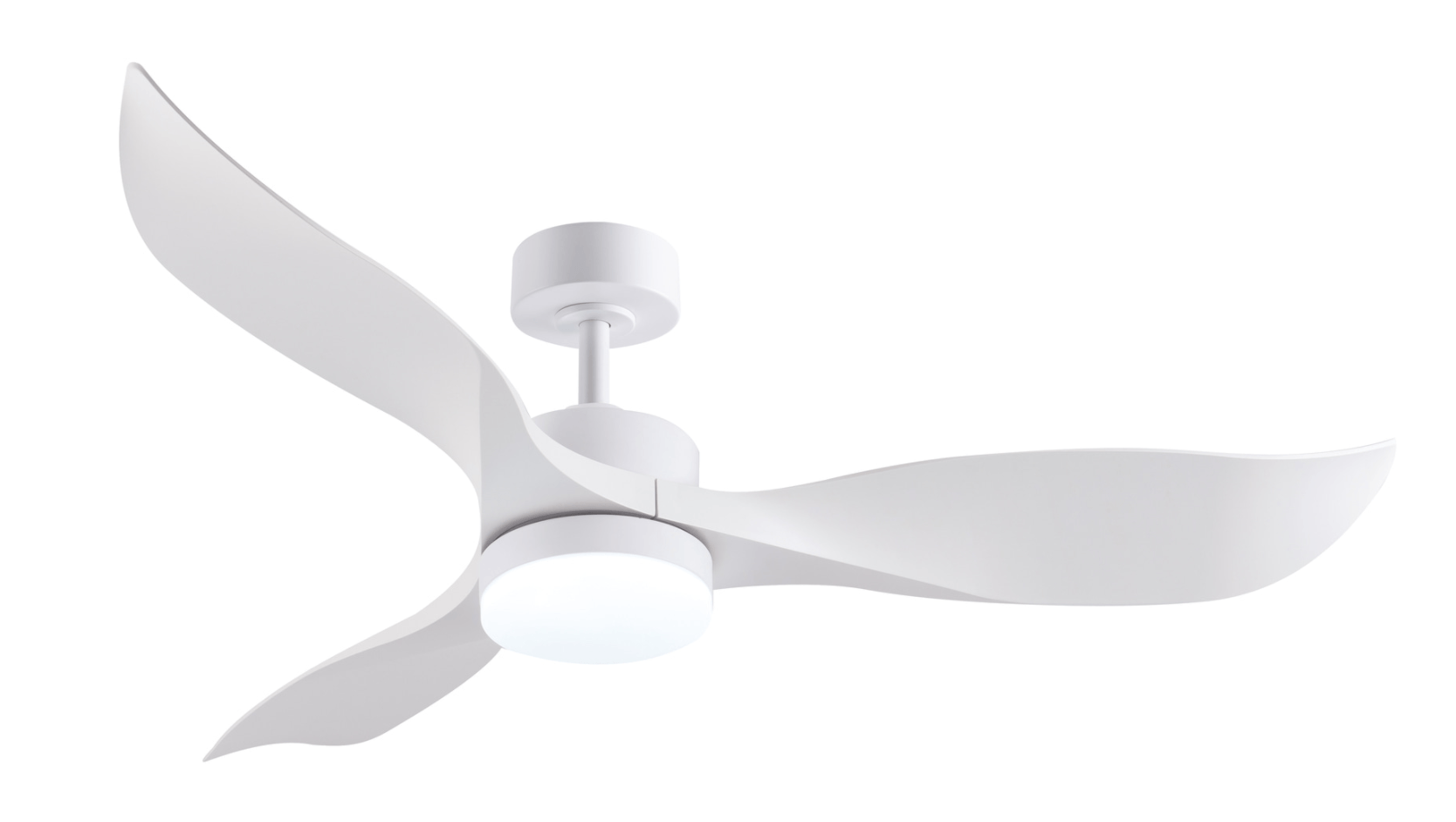 Aeroair AA120 42" Black/White DC Motor Ceiling Fan 3 Blades with 3 Tone LEDs - Image 2