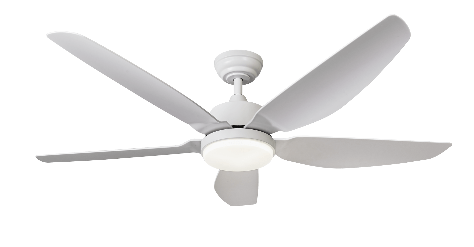 Aeroair AA528I 48" / 56" ( Black, White)5 Blades DC Ceiling Fan with Tri-Color LED - Image 2