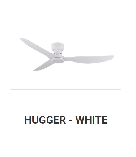 FANCO HUGGER 48" DC CEILING FAN WITH REMOTE AND OPTIONAL LED LIGHT / LOW CEILING FAN - Image 4