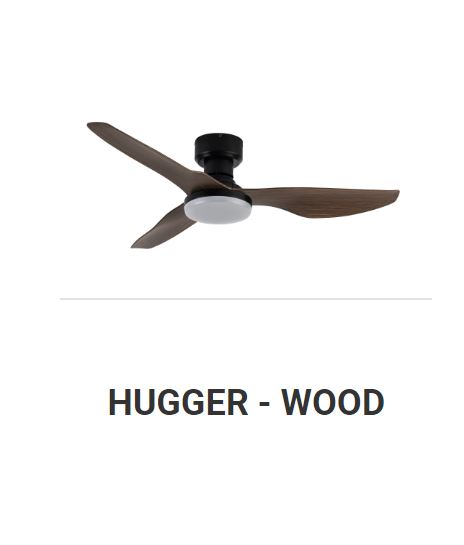 FANCO HUGGER 48" DC CEILING FAN WITH REMOTE AND OPTIONAL LED LIGHT / LOW CEILING FAN - Image 5