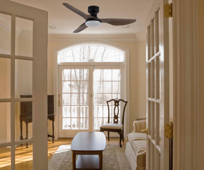 FANCO HUGGER 48" DC CEILING FAN WITH REMOTE AND OPTIONAL LED LIGHT / LOW CEILING FAN - Image 7