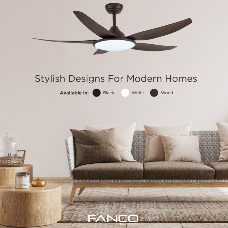 FANCO TRIBUTO Ceiling Fan with Extremely Bright 36W LED (46/ 56 Inches) - Image 3