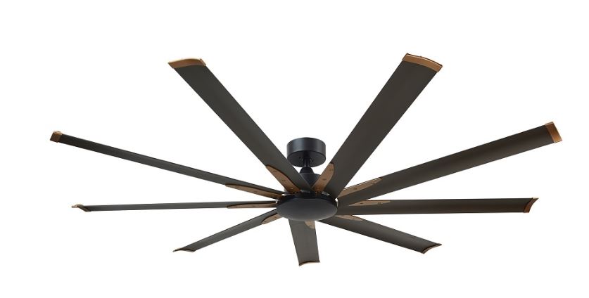 FANCO E-LITE 48"/52"/60"/72" CEILING FAN WITH Remote (Control 5-Speed Reversible,Aluminium Blades,3 Tones LED,Ultra Silent Motor - Image 6