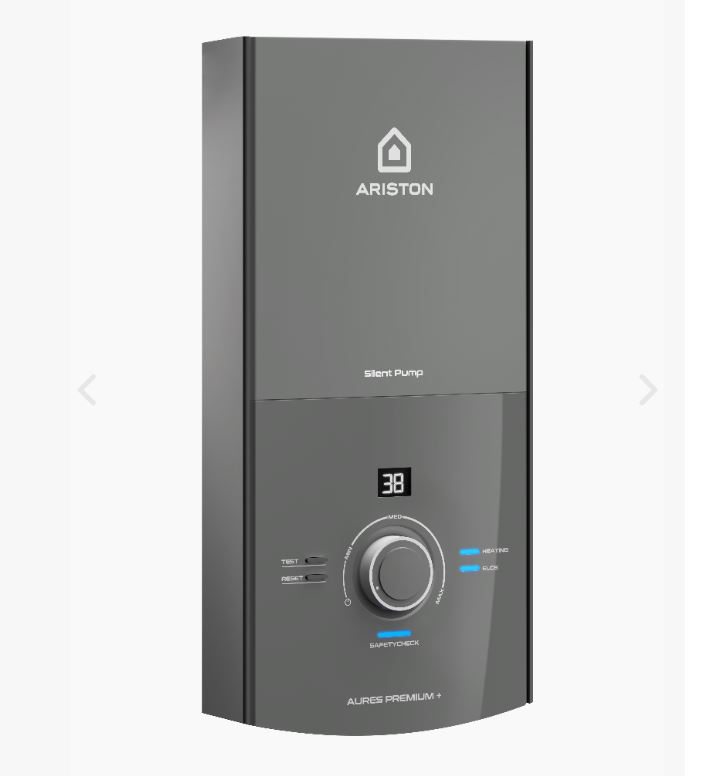 Ariston AURES PREMIUM+ PUMP & RAINSHOWER INSTANT RAINSHOWER HEATER - Image 3