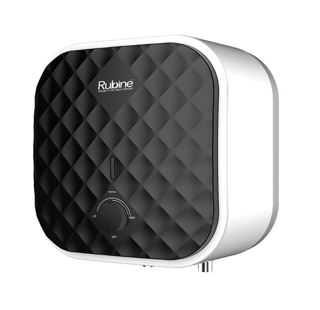 Rubine MT 15 BLACK STORAGE WATER HRATER WITH Pressure Relief Valve + Mounting Hardware + Flexible Hose - Image 2