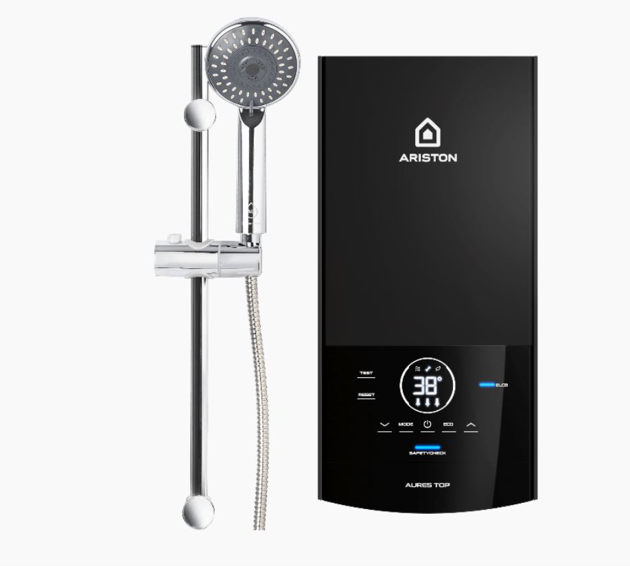 Ariston AURES TOP INSTANT WATER HEATER WITH HAND SHOWER - Image 2