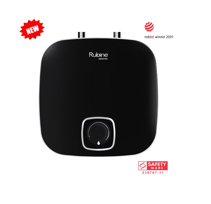 Rubine RA 15U STORAGE WATER HEATER 15LITERS With Dielectric connector + Pressure Relief Valve + Mounting Hardware / FREE EXPRESS DELIVERY - Image 2
