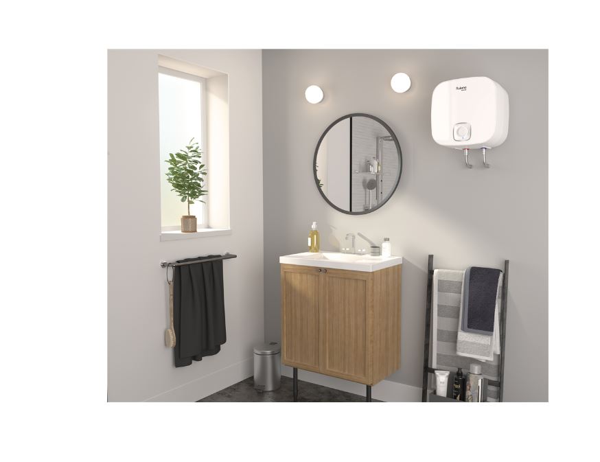 Rubine RA 30B / RA 30W STORAGE WATER HEATER 30 LITERS With Dielectric connector + Pressure Relief Valve + Mounting Hardware / FREE EXPRESS DELIVERY - Image 5