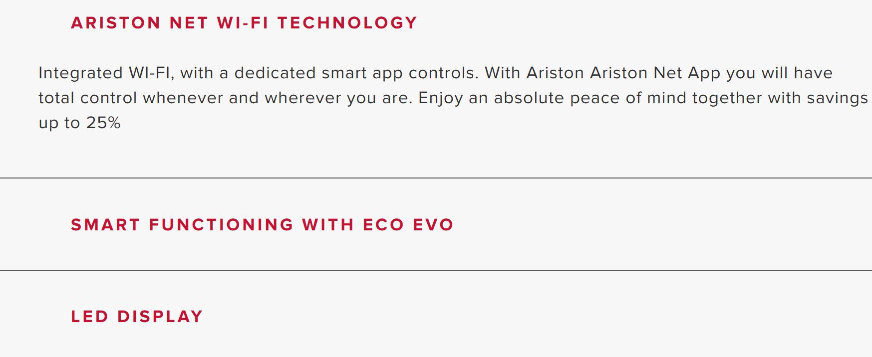 ARISTON Andris LUX 15 WiFi Electric Storage Water Heater / Free Express Delivery - Image 6