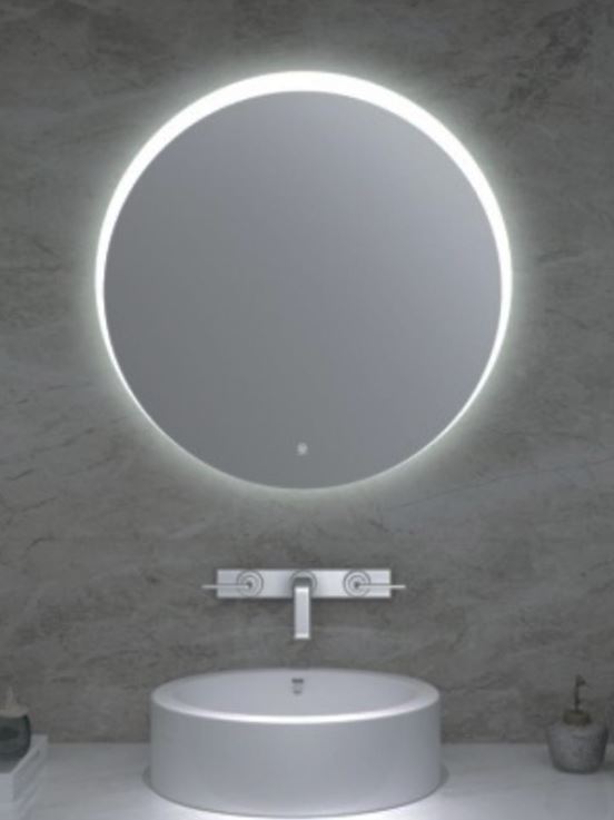 AALTO ROUND LED LIGHT MIRROR WITH FRAMELESS 19010 / FREE EXPRESS DELIVERY - Image 3