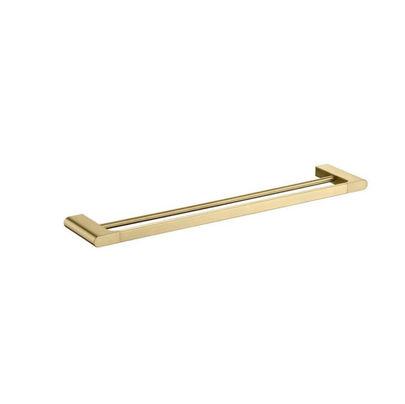 AALTO DOUBLE TOWEL BAR 802 ( GOLD , CHROME , BLACK , GUN METAL , MATTE GOLD ) / FREE EXPRESS DELIVERY - Image 3