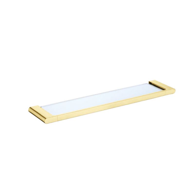AALTO GLASS SHELF 804 ( GOLD , CHROME , MATTE GOLD , BLACK , GUN METAL ) / FREE EXPRESS DELIVERY - Image 2