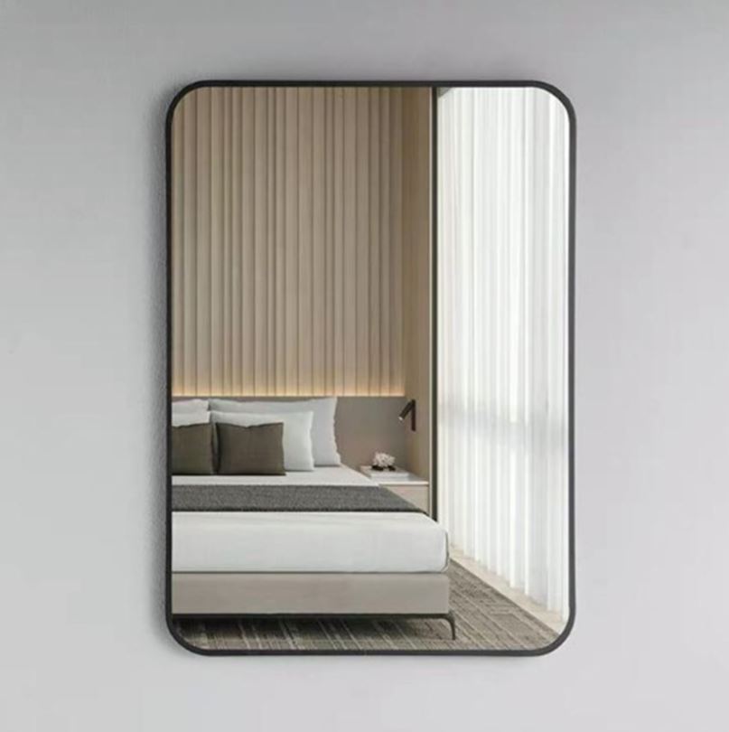 AALTO SQUARE MIRROR WITH FRAME A1910BK / FREE EXPRESS DELIVERY - Image 2