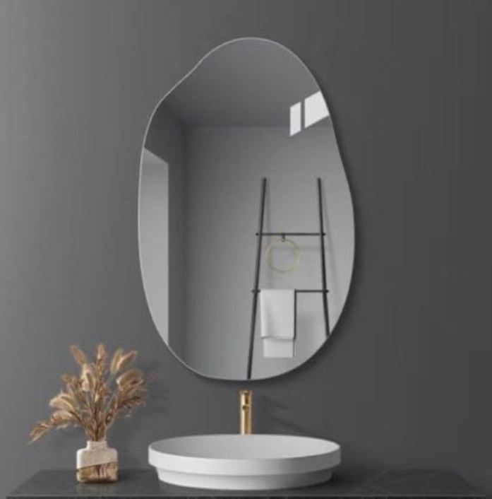AALTO IRREGULAR MIRROR WITH FRAMELESS A2081 / FREE EXPRESS DELIVERY - Image 2