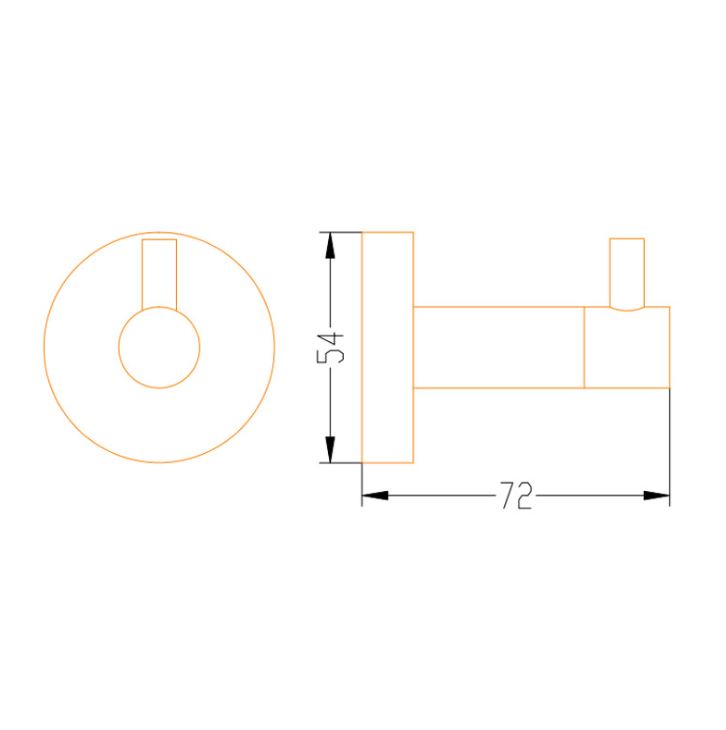 AALTO I-HOOK CT31 ( Brushed Steel ) / FREE EXPRESS DELIVERY - Image 3