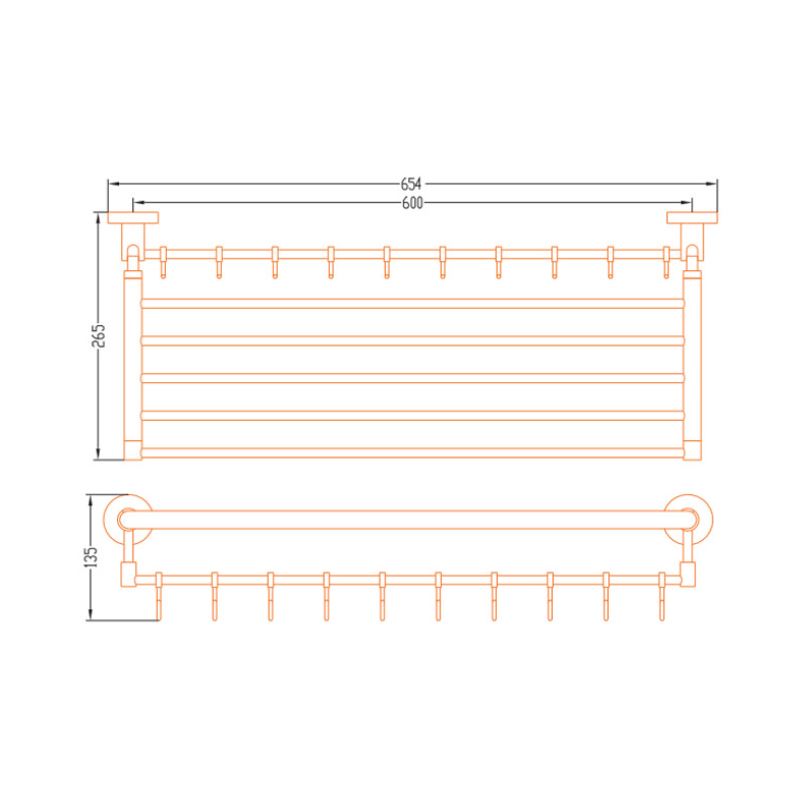 AALTO ADJUSTABLE TOWEL RACK JM05 / FREE EXPRESS DELIVERY - Image 4