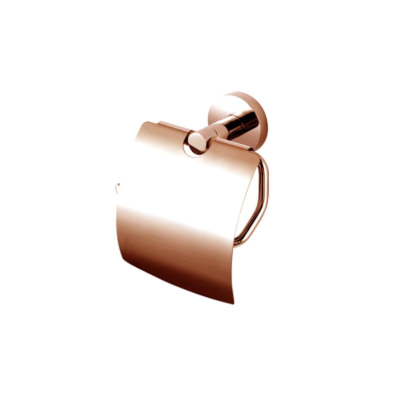 AALTO TOILET PAPER HOLDER WITH COVER JM70 ( MATTE ROSE GOLD , CHROME , ROSE GOLD ) / FREE EXPRESS DELIVERY - Image 4