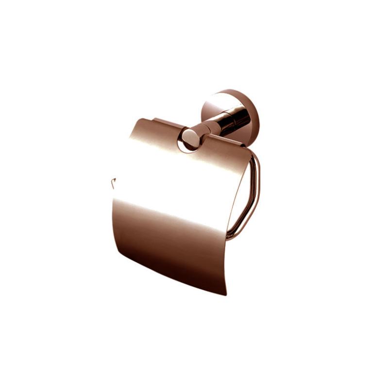 AALTO TOILET PAPER HOLDER WITH COVER JM70 ( MATTE ROSE GOLD , CHROME , ROSE GOLD ) / FREE EXPRESS DELIVERY - Image 2
