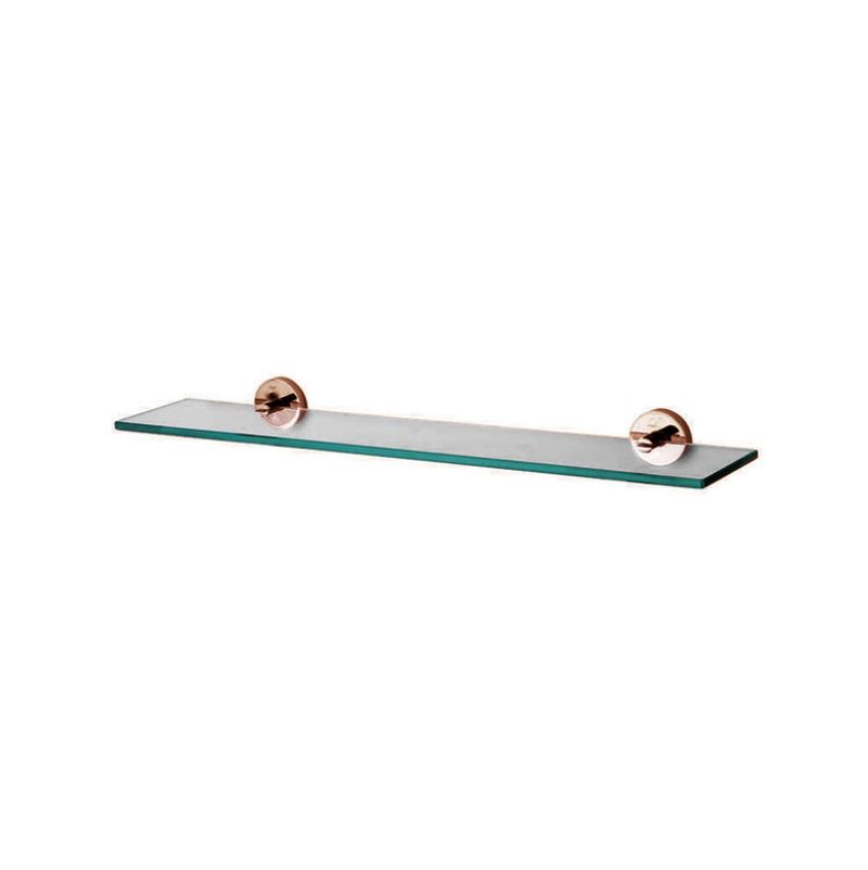 AALTO GLASS SHELF JM81 ( MATTE ROSE GOLD , ROSE GOLD , CHROME ) / FREE EXPRESS DELIVERY - Image 3