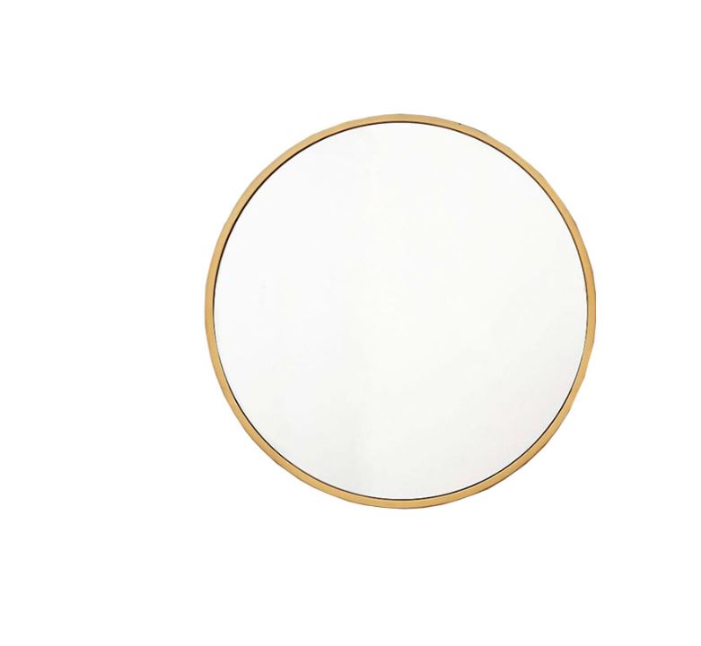AALTO ROUND MIRROR RDM-GM-60 ( MATTE ROSE GOLD , MATTE GOLD , GUN METAL ) / FREE EXPRESS DELIVERY - Image 3