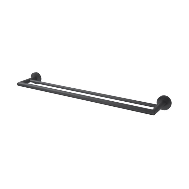 AALTO DOUBLE TOWEL BAR TMA12 ( MATTE ROSE GOLD , MATTE BLACK ) / FREE EXPRESS DELIVERY - Image 3