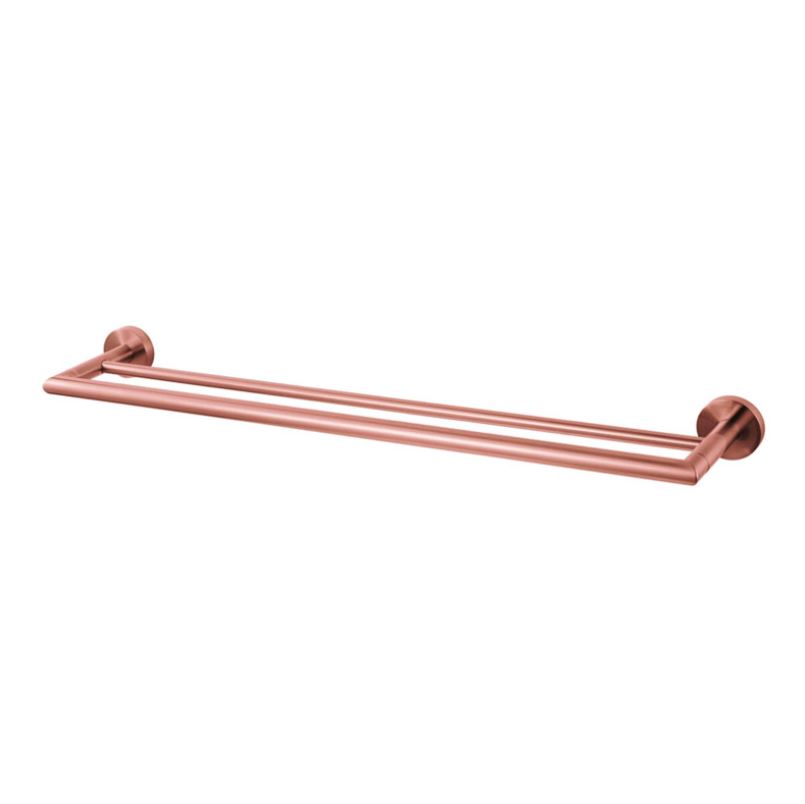AALTO DOUBLE TOWEL BAR TMA12 ( MATTE ROSE GOLD , MATTE BLACK ) / FREE EXPRESS DELIVERY - Image 2