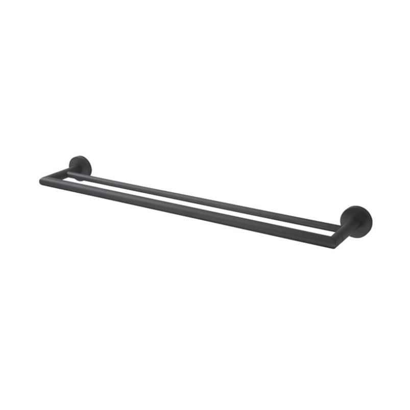 AALTO DOUBLE TOWEL BAR TMA12B ( MATTE BLACK ) / FREE EXPRESS DELIVERY - Image 2