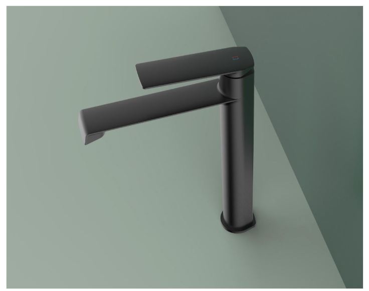 AALTO TALL BASIN MIXER 031GM ( GUN METAL ) / FREE EXPRESS DELIVERY - Image 4
