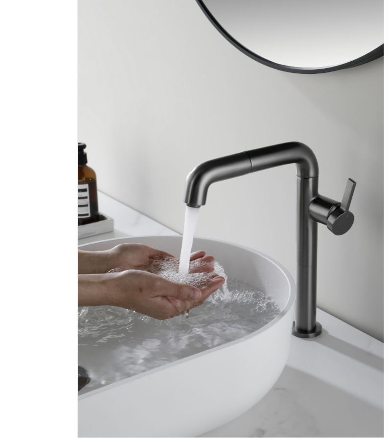 AALTO TALL BASIN MIXER 1165GM ( GUN METAL ) / FREE EXPRESS ELIVERY - Image 6