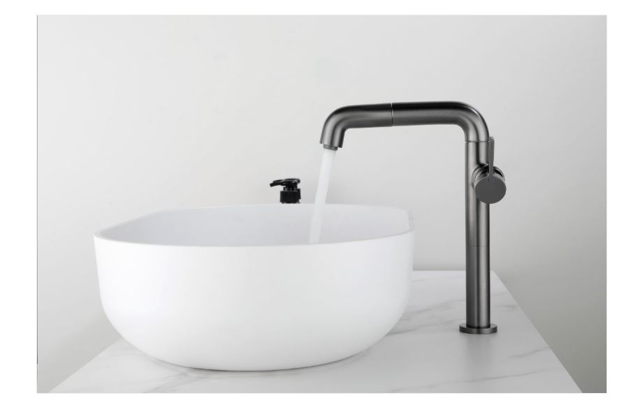 AALTO TALL BASIN MIXER 1165GM ( GUN METAL ) / FREE EXPRESS ELIVERY - Image 3