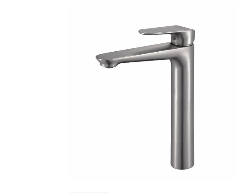 AALTO TALL BASIN TAP 1301M ( BRUSHED STEEL ) / FREE EXPRESS DELIVERY - Image 3