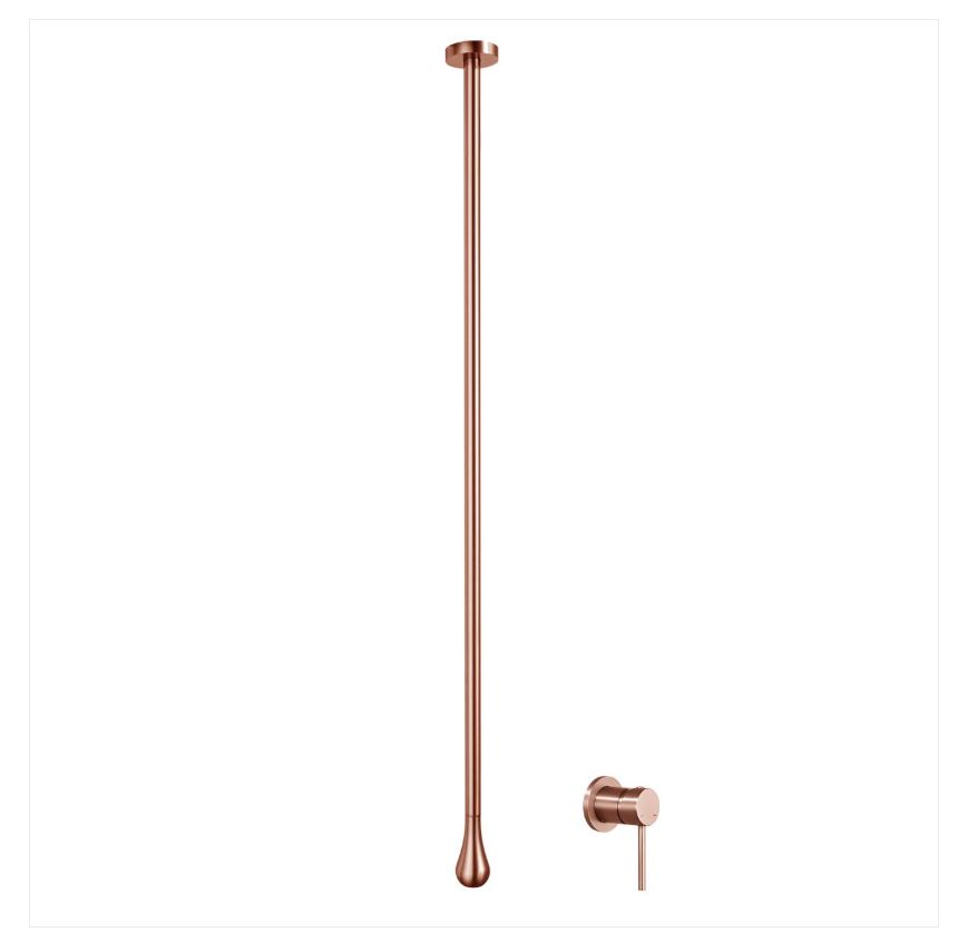 AALTO Meteor Series Concealed Ceiling Mixer ( CHROME , GUN METAL , MATTE WHITE , MATTE BLACK , MATTE GOLD , ROSE GOLD ) / FREE EXPRESS DELIVERY - Image 4